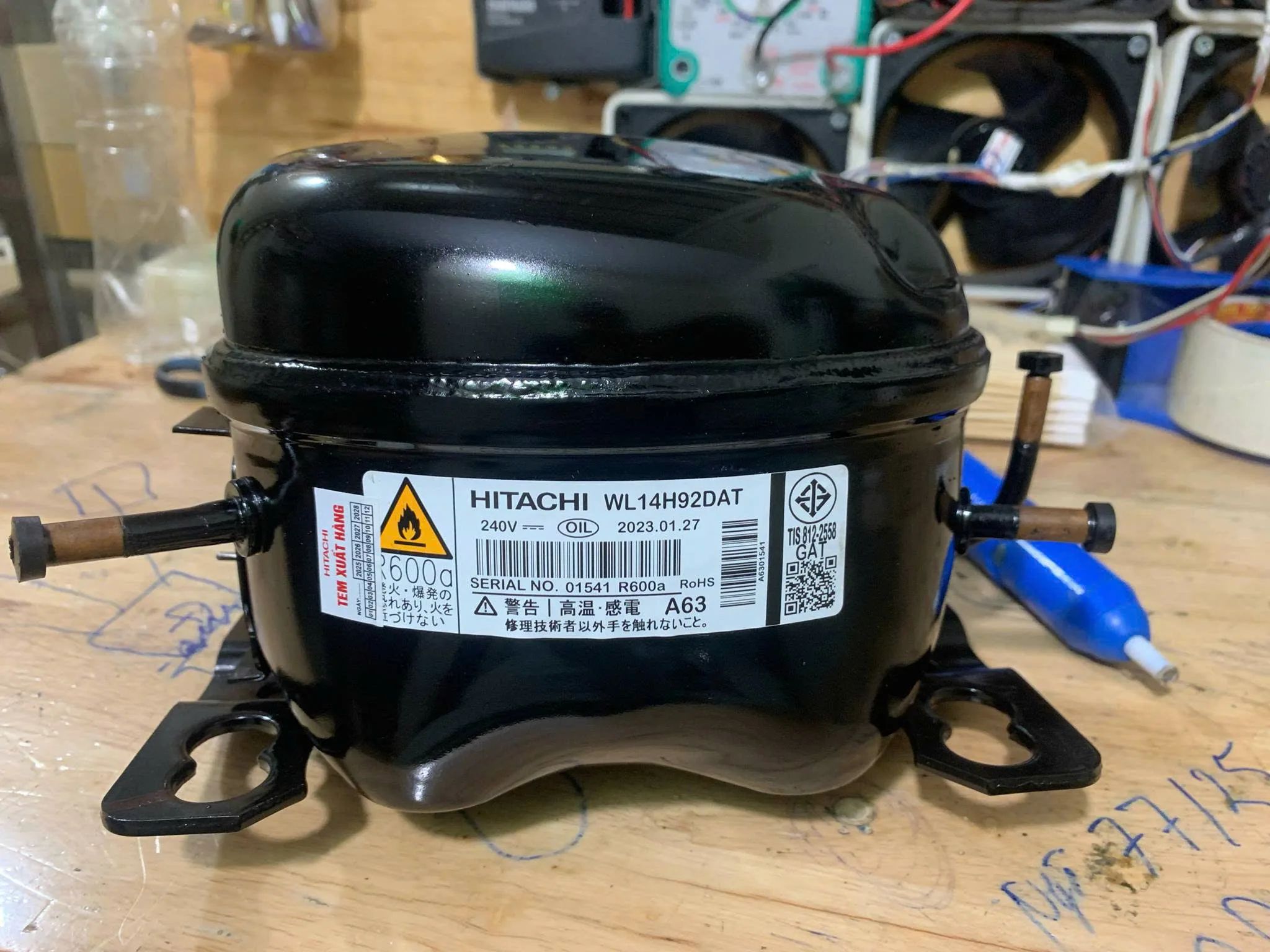 Tủ lạnh Hitachi báo lỗi F0-07