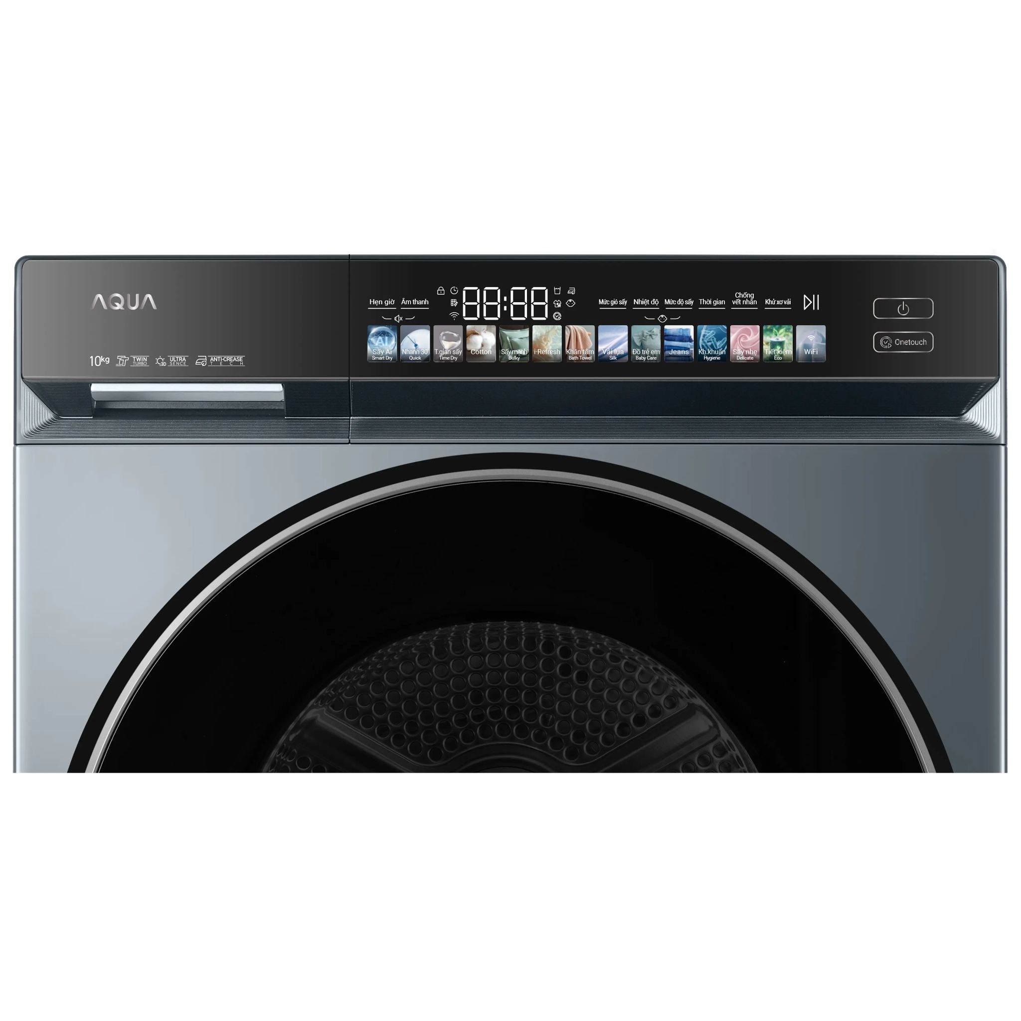 Trang bị nhiều chương trình sấy đa dạng với 14 chế độ sấy riêng biệt