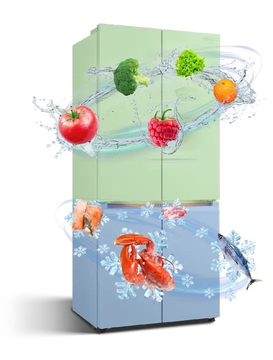 Tổng kho điều hòa, điện máy miền Bắc tại Hà Nội Trang bị 2 dàn lạnh và 2 quạt gió riêng biệt