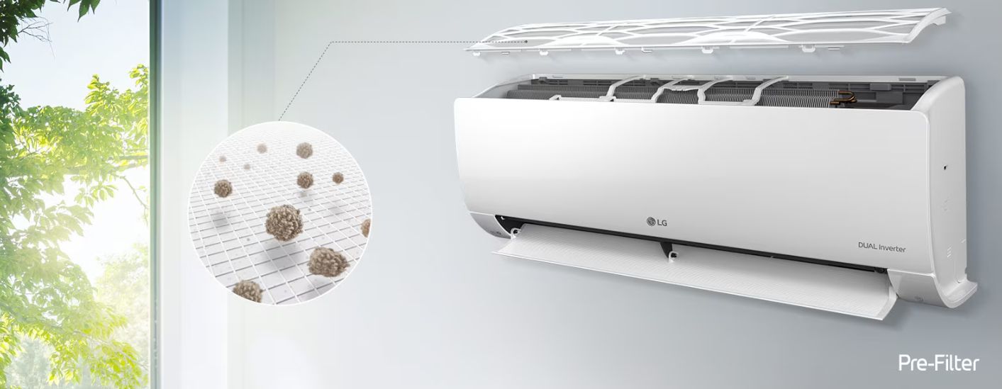 Màng lọc sơ cấp giữ lại các hạt bụi thô ngay từ bước lọc đầu tiên