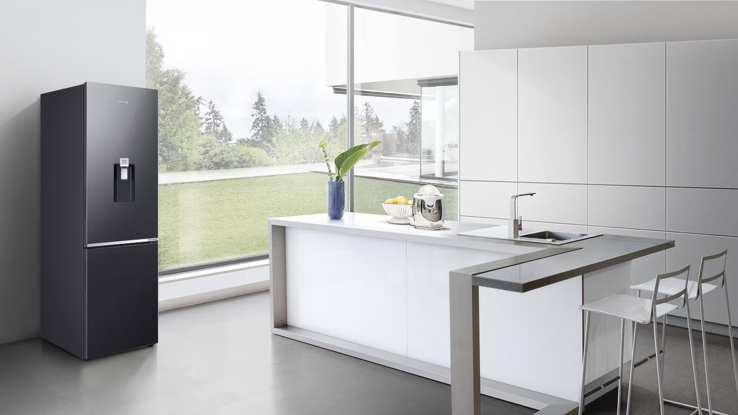 Tổng kho điều hòa, điện máy miền Bắc tại Hà Nội Samsung RB30N4190B1/SV sở hữu thiết kế tối giản nhưng vẫn toát lên vẻ hiện đại