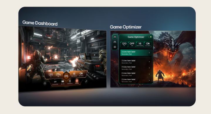 Chế độ Game Dashboard & Optimizer
