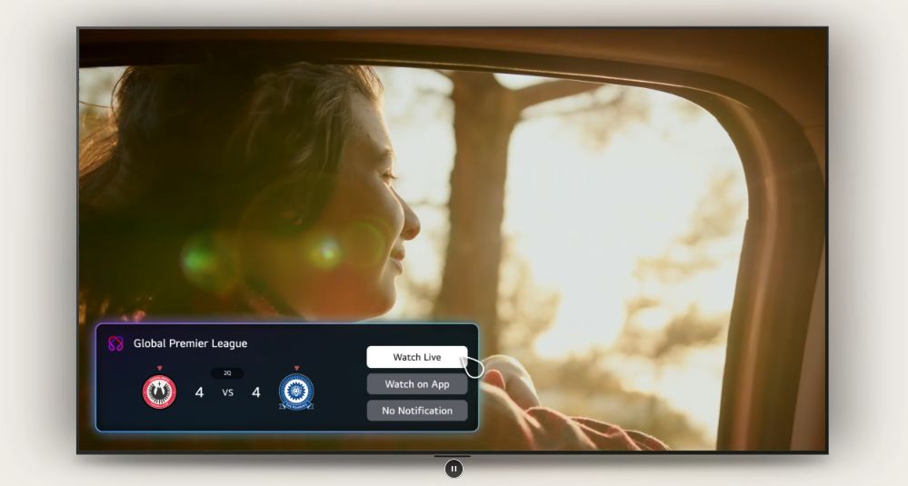 Thiết lập chế độ Sports Alert