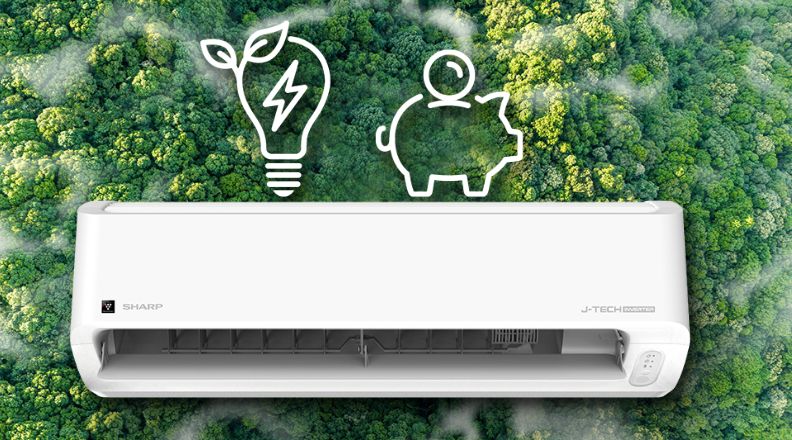 Tổng kho điều hòa, điện máy miền Bắc tại Hà Nội Công nghệ J-Tech Inverter kết hợp chế độ ECO tiết kiệm điện
