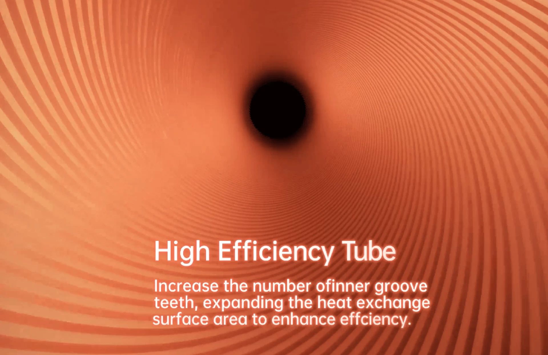 Hệ thống ống đồng được cải tiến, giúp tăng hiệu suất hoạt động 