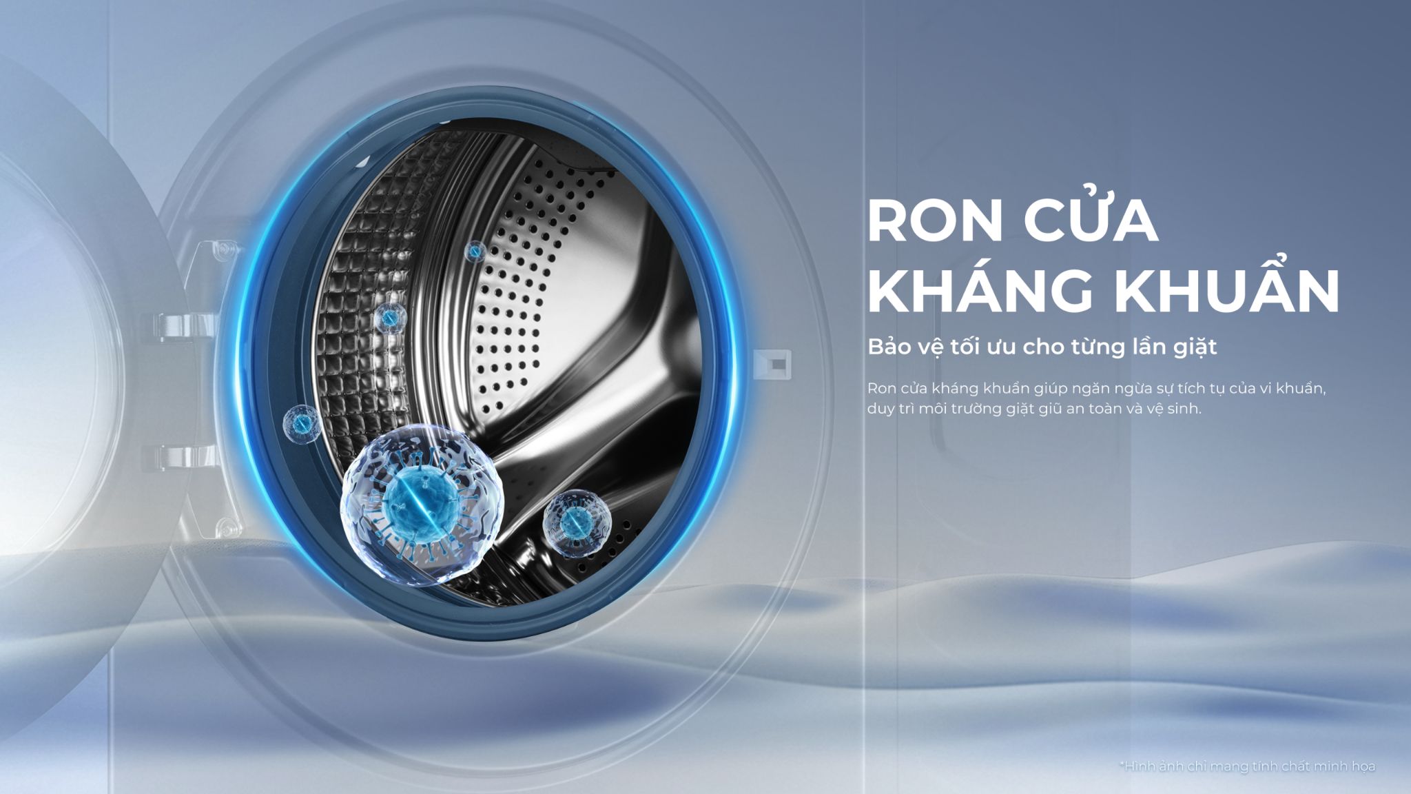 Ron cửa kháng khuẩn giúp ngăn ngừa sự tích tụ của vi khuẩn