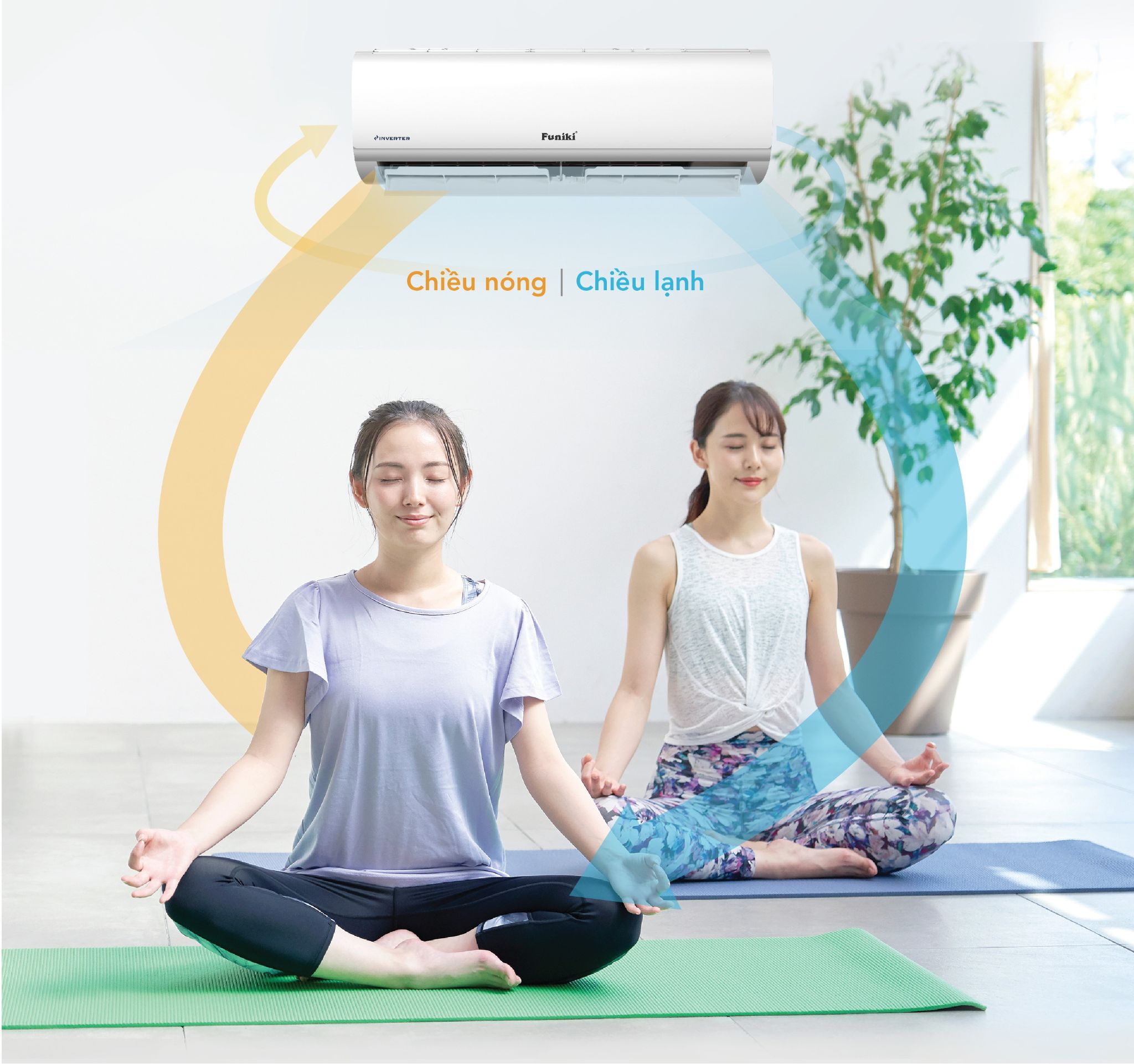 Mang đến khả năng làm mát và sưởi ấm nhanh chóng, tiện lợi