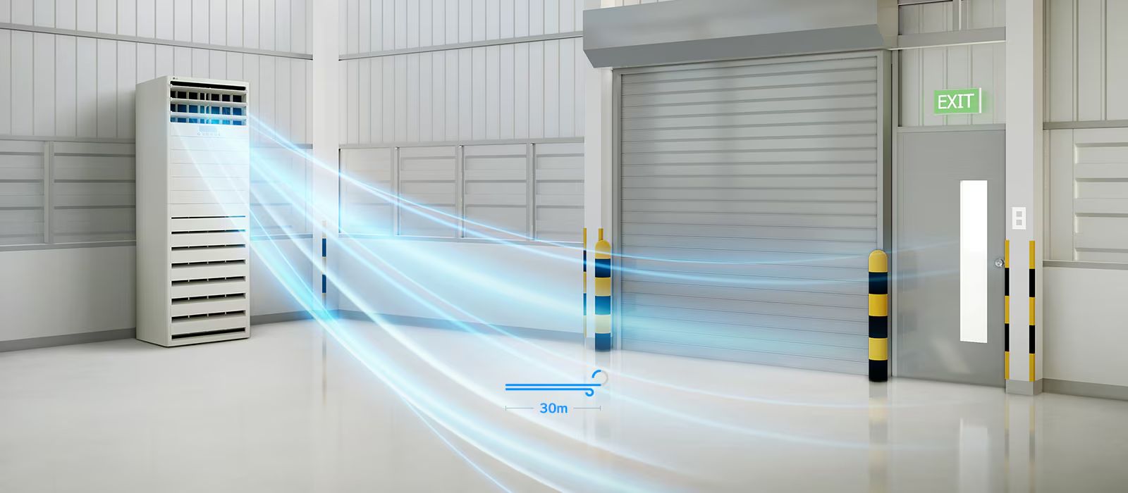 Tổng kho điều hòa, điện máy miền Bắc tại Hà Nội Tốc độ và lưu lượng gió đầy uy lực giúp thổi xa hơn tới nhiều vị trí