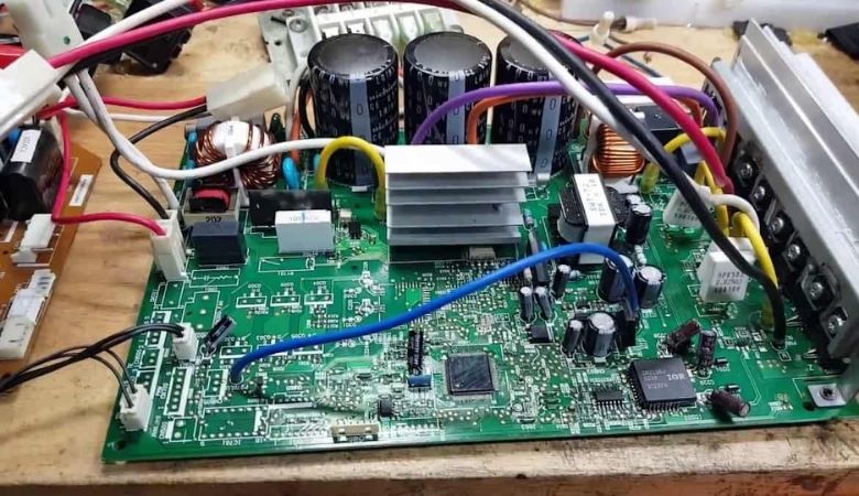 Tổng kho điều hòa, điện máy miền Bắc tại Hà Nội Do lỗi bo mạch trên dàn nóng ngoài trời