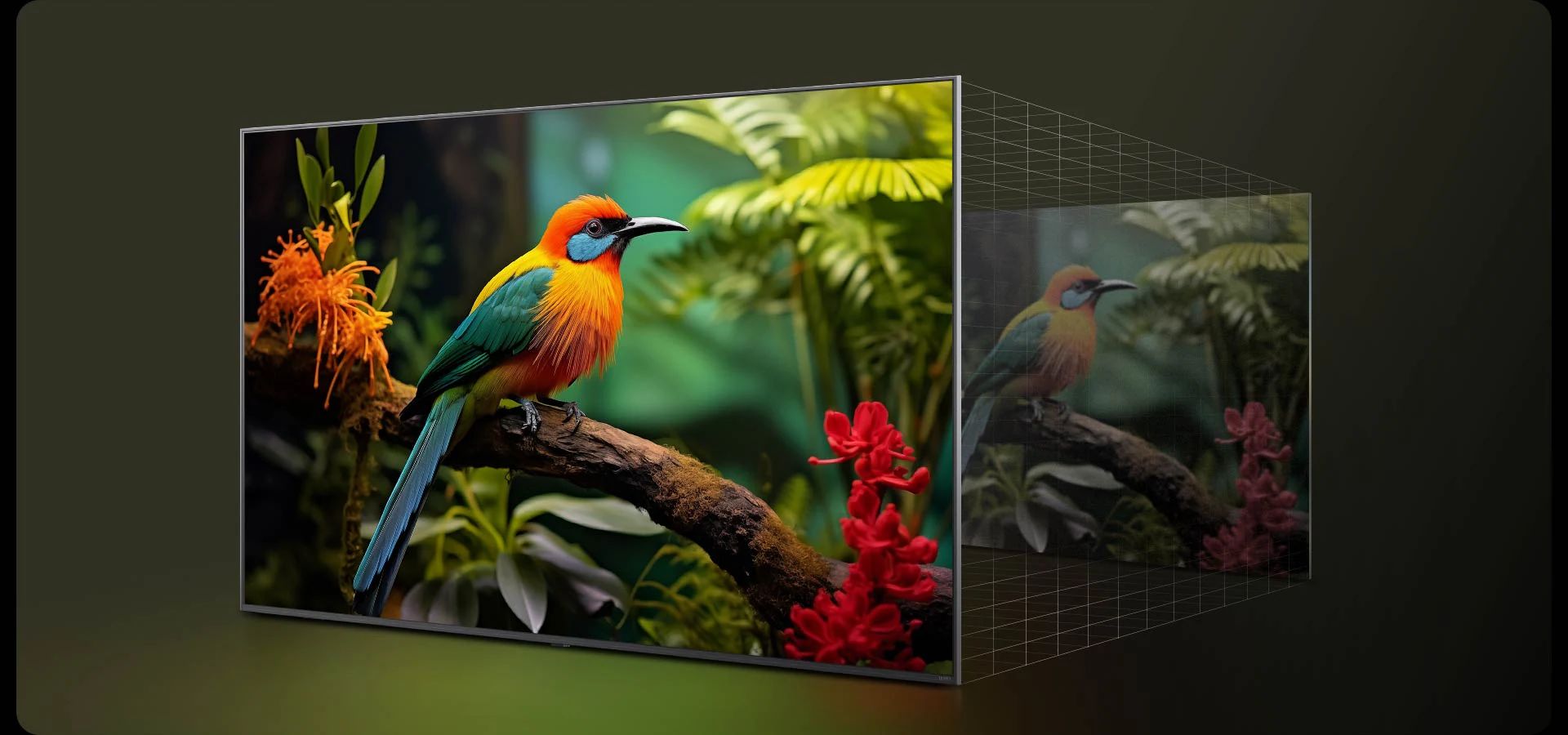 Công nghệ 4K Super Upscaling tái hiện hình ảnh chân thực 