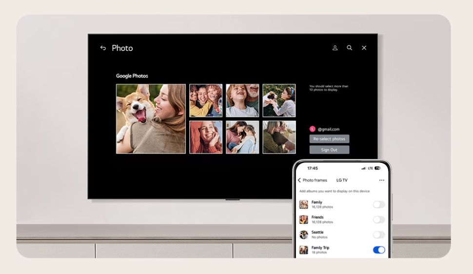 Dễ dàng kết nối tài khoản Google Photos