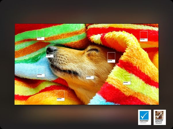 Khả năng tái tạo 2140 màu PANTONE và 110 tông màu da