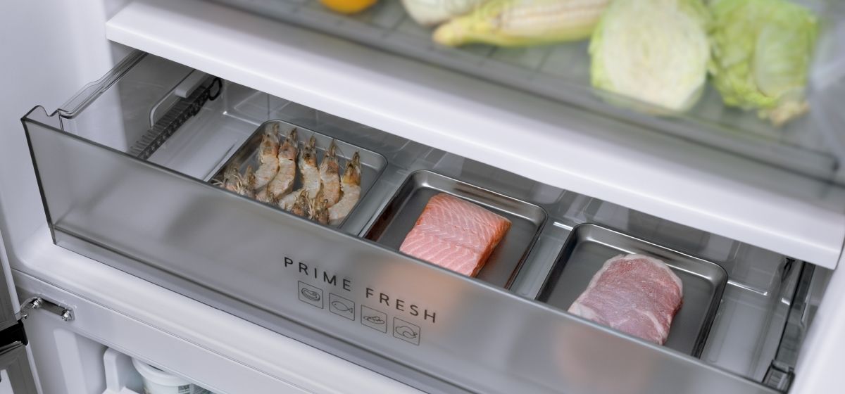Trang bị công nghệ đông mềm Prime Fresh