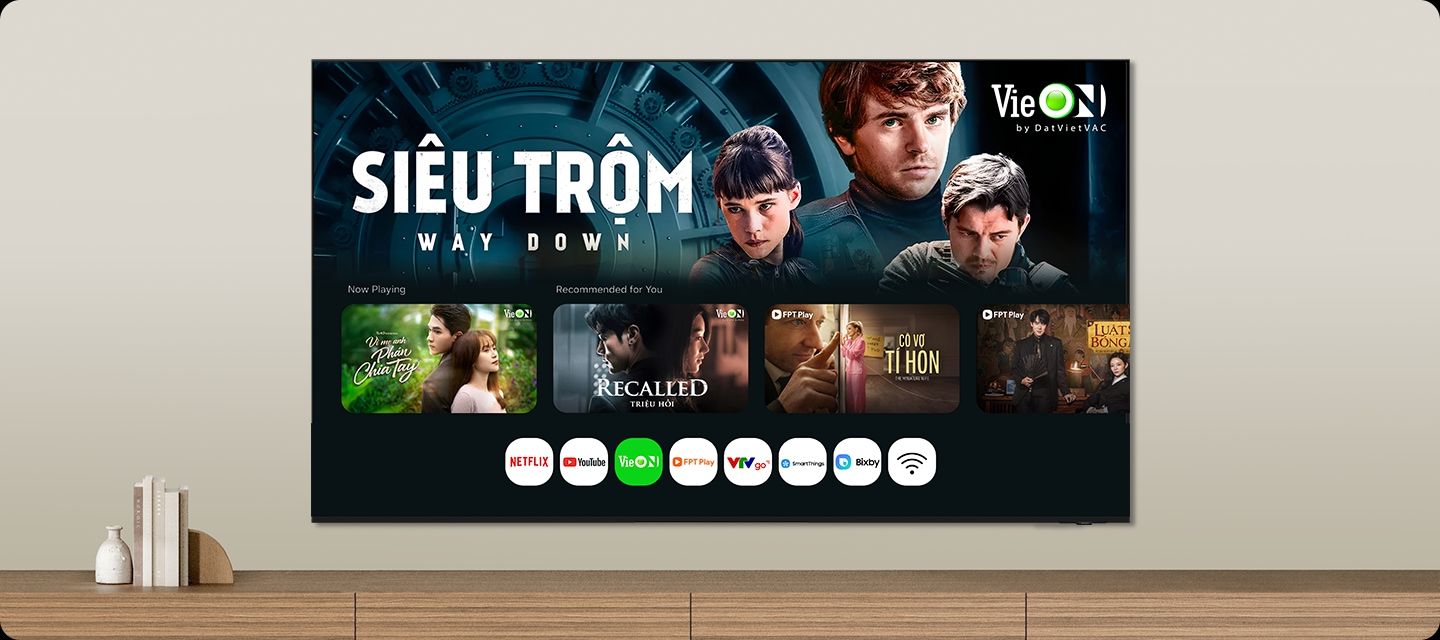 Tổng kho điều hòa, điện máy miền Bắc tại Hà Nội Hệ điều hành One UI Tizen thân thiện, dễ sử dụng