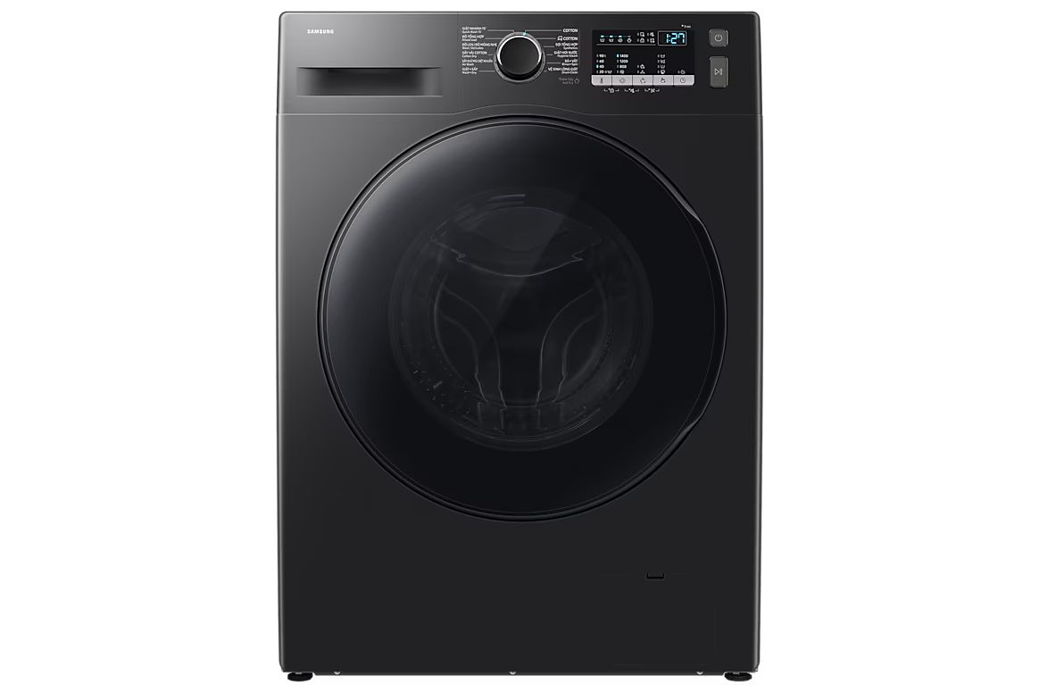 Samsung WD10HG4U04BBSV sở hữu đường nét tối giản nhưng không kém hiện đại 