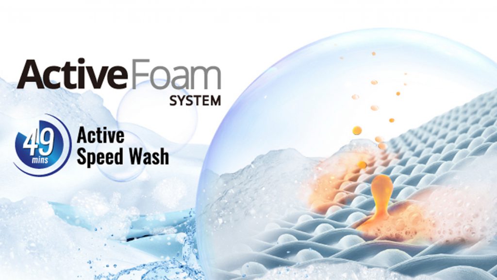 Active foam system