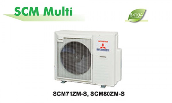 Dàn nóng điều hòa multi Mitsubishi 24.000BTU SCM71ZM-S1VF 2 chiều