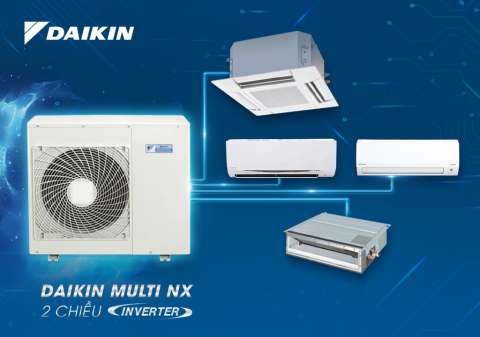 Dàn nóng điều hòa Multi Daikin đa dạng công suất