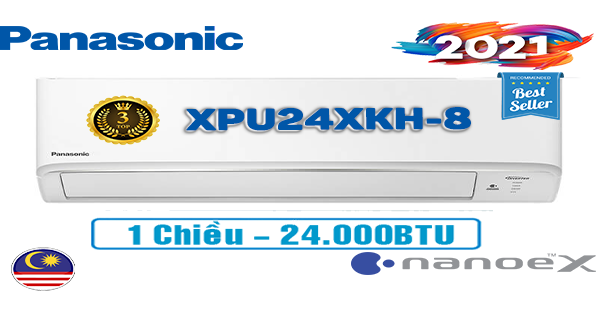 Điều hòa Panasonic XPU24XKH-8 24000BTU 1 chiều inverter