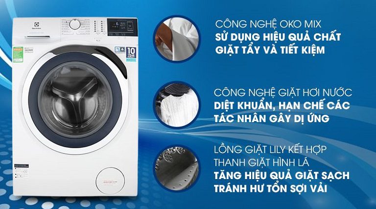 thinh-phat-Máy giặt Electrolux 9kg EWF9024BDWB lồng ngang