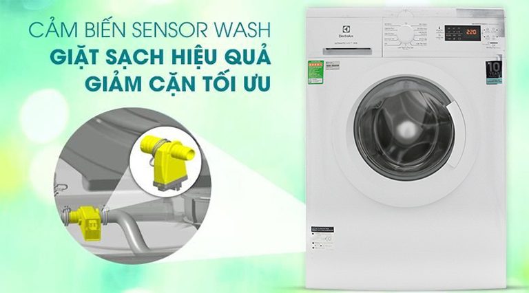thinh-phat-Máy giặt Electrolux EWF8025DGWA 8kg cảm biến Sensor Wash