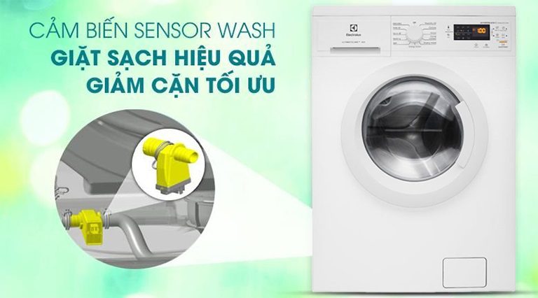 thinh-phat-Máy giặt sấy ELectrolux EWW8025DGWA cảm biến Sensor Wash