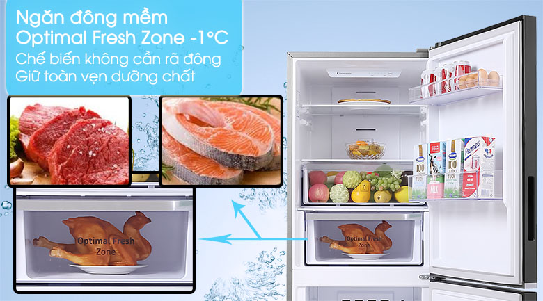 Ngăn đông mềm, Tủ lạnh Samsung 280 lít 2 cửa Inverter RB27N4010BU/SV