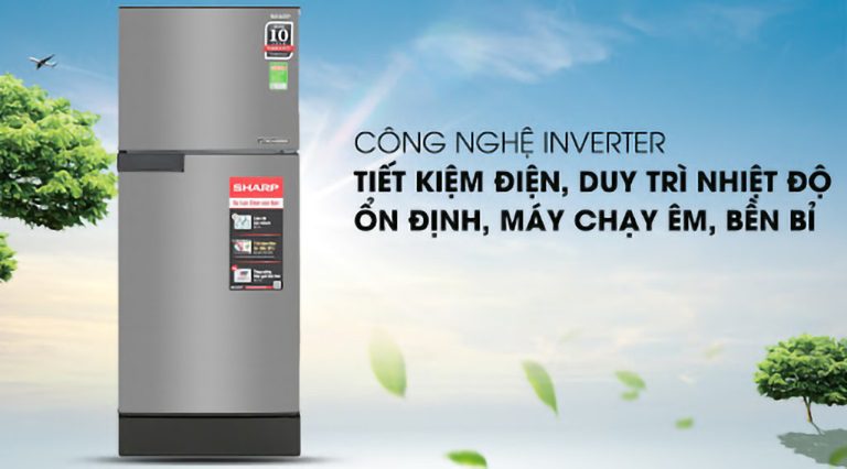 thinh-phat-Tủ lạnh Sharp SJ-X176E-SL inverter