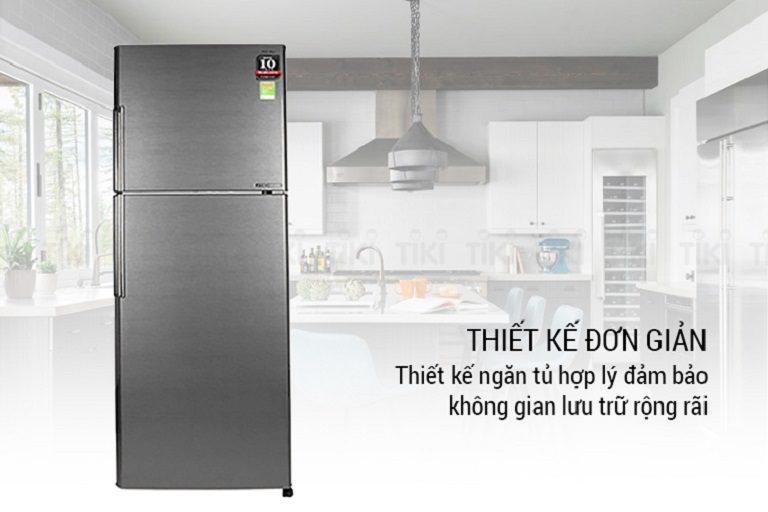 thinh-phat-Tủ lạnh Sharp SJ-X316E-SL thiết kế đơn giản - sang trọng