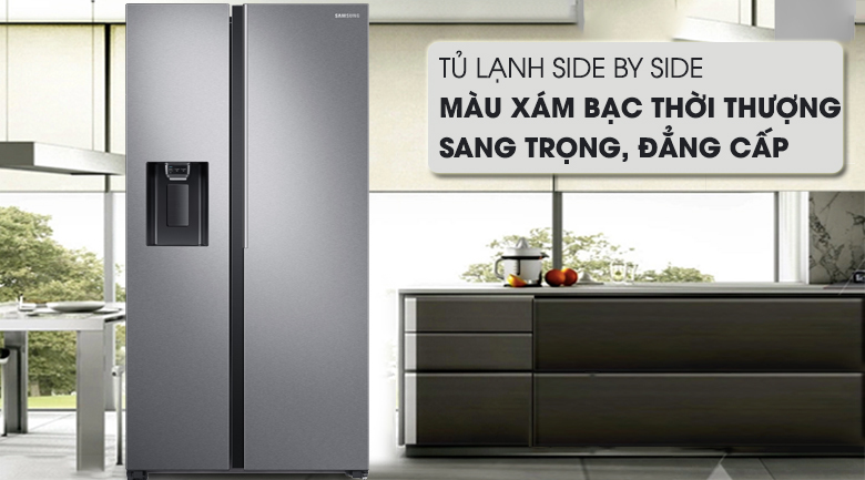 Tủ lạnh Samsung RS64R5101SL/SV 660L Side by side inverter
