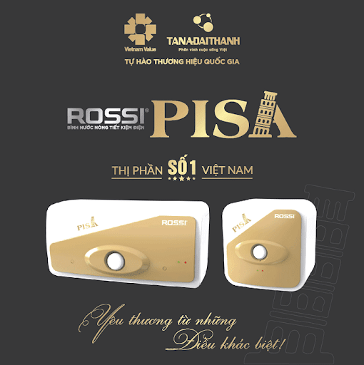 Bình nóng lạnh Rossi Pisa RPS30SL ( 30L 2019 )