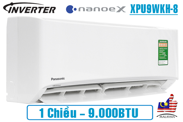 Điều hòa Panasonic 9000btu 1 chiều inverter XPU9WKH-8