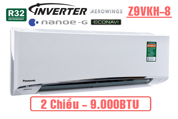 Điều hòa Panasonic Z9VKH-8 9.000BTU 2 chiều inverter