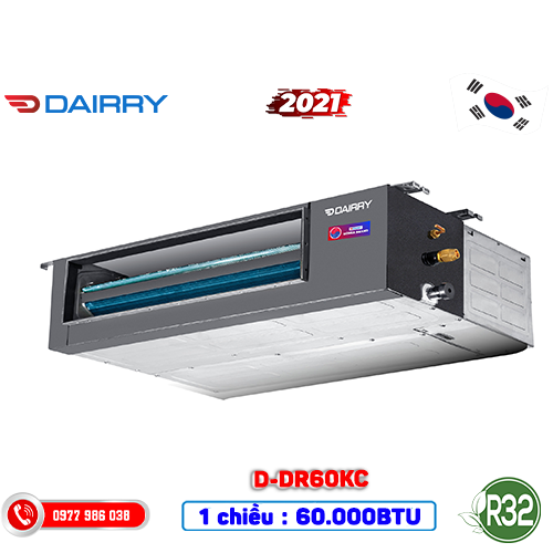 Điều hòa nối ống gió Dairry D-DR60KC 60000BTU 1 chiều