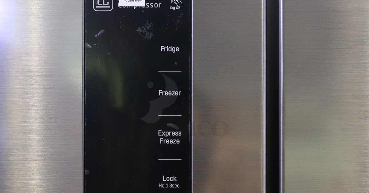 Tủ lạnh LG Inverter GR-B247JS 626 lít, bảng điều khiển cảm ứng