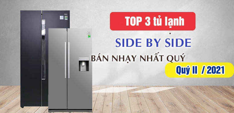 Top 3 tủ lạnh Side By Side LG nên mua tháng 6/2021 tại Thịnh Phát