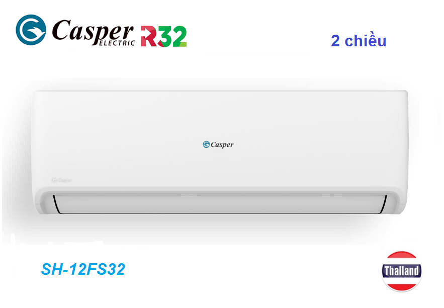 Điều hòa Casper  2 chiều SH-12FS32 12000btu