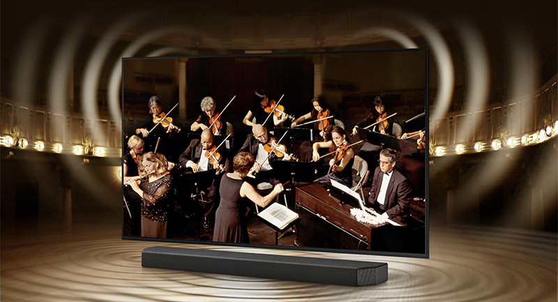 âm thanh sống động, Smart Tivi Samsung Crystal UHD 4K 70 inch AU70AU7000 (2021)