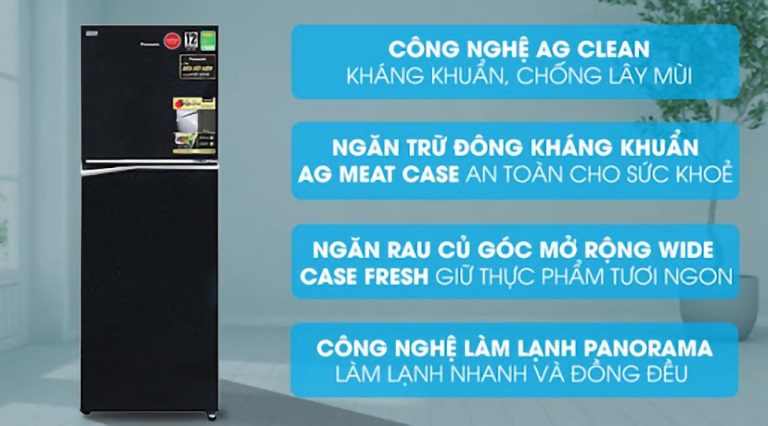 thinh-phat-Tủ lạnh Panasonic NR-BL263PAVN inverter giá rẻ