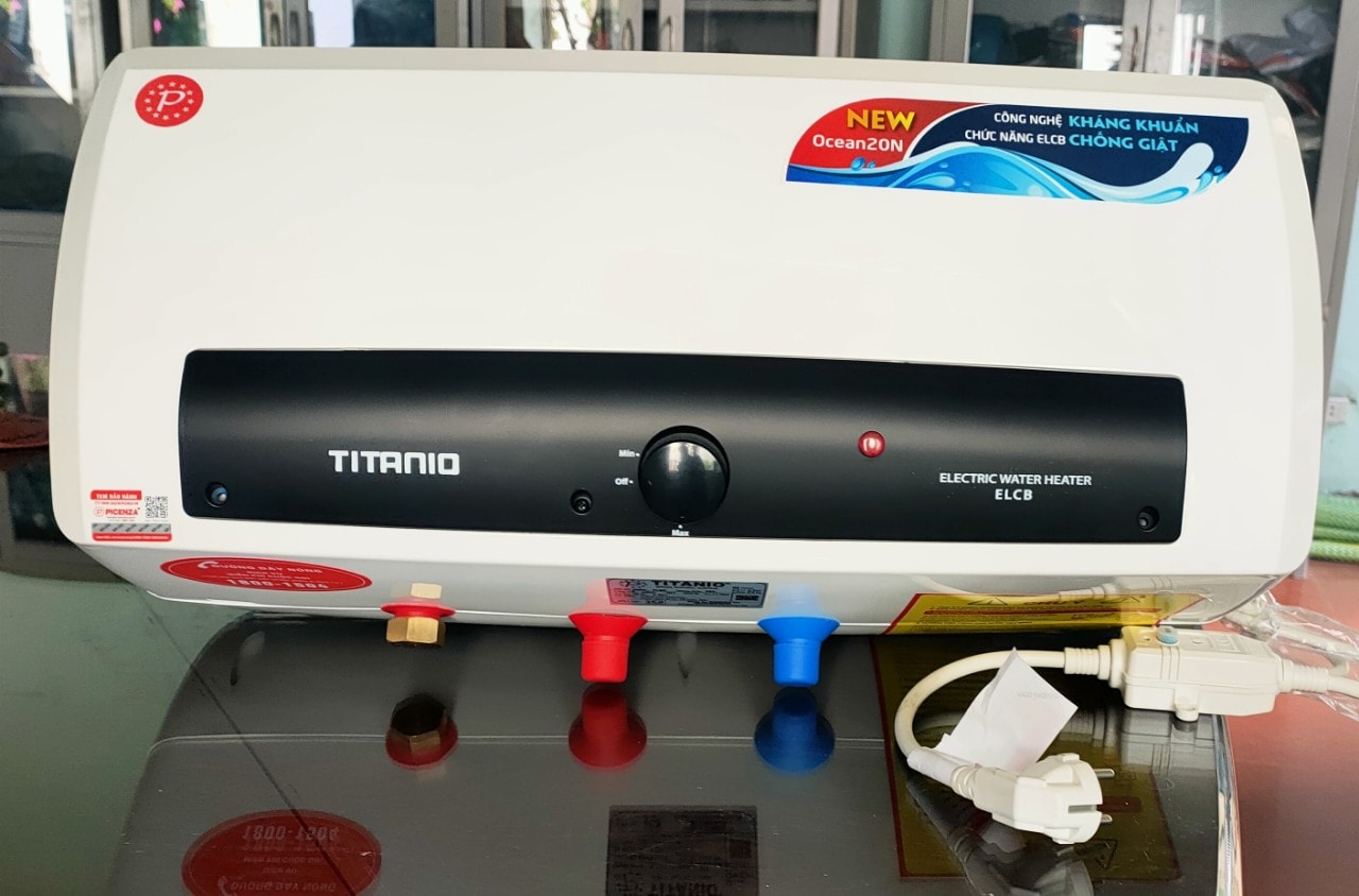 Bình nóng lạnh Picenza T15N 15 lít Titanio