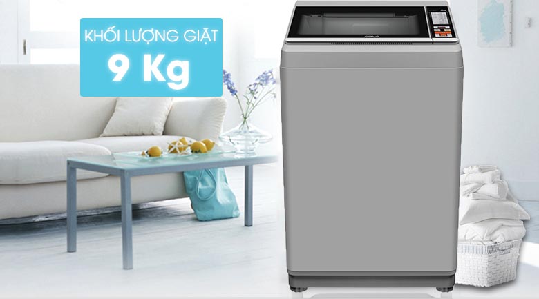 Máy giặt Aqua lồng đứng 9kg AQW-S90CT