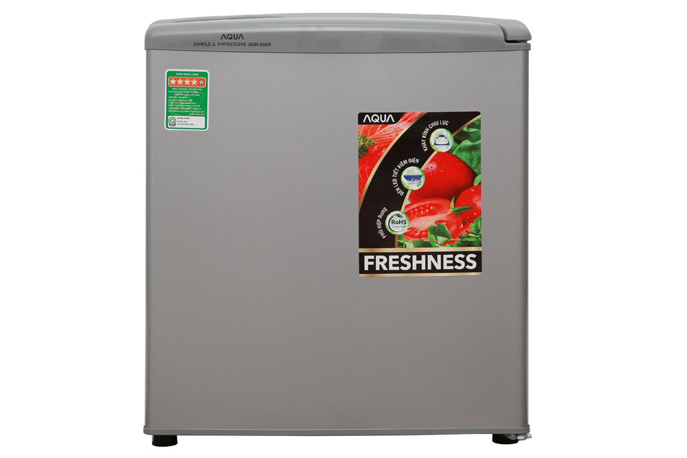 Tủ lạnh Aqua 50 lít AQR-55ER(SS)