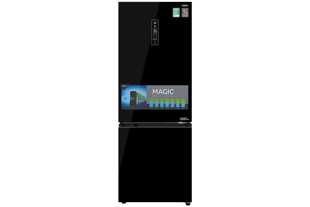 Tủ lạnh Aqua AQR-IG338EB GB Inverter 288 lít