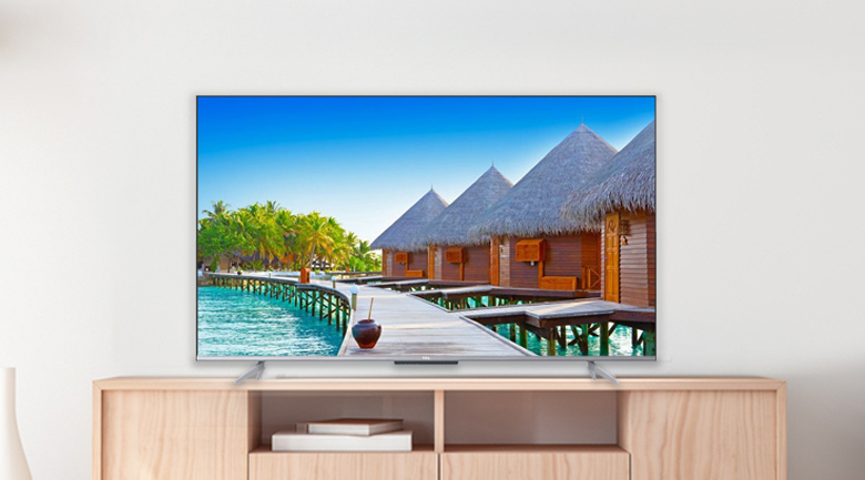 Tivi Android TCL 4K 43 inch 43P725, sang trọng 