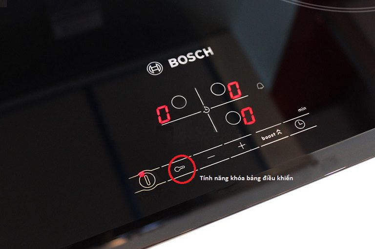 thinh-phat-Bosch PIE631BB1E tính năng khóa an toàn