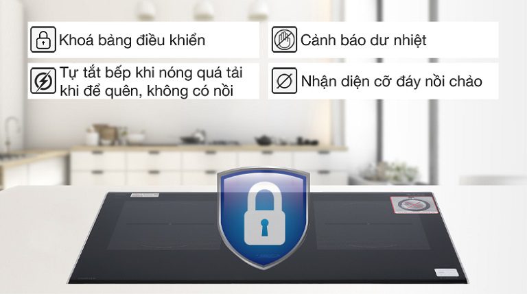 thinh-phat-Chef's EH-DIH666 tính năng an toàn