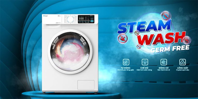 thinh-phat-Máy giặt Casper WF-95I140BWC Steam Wash