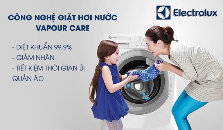 thinh-phat-Máy giặt Electrolux VapourCare