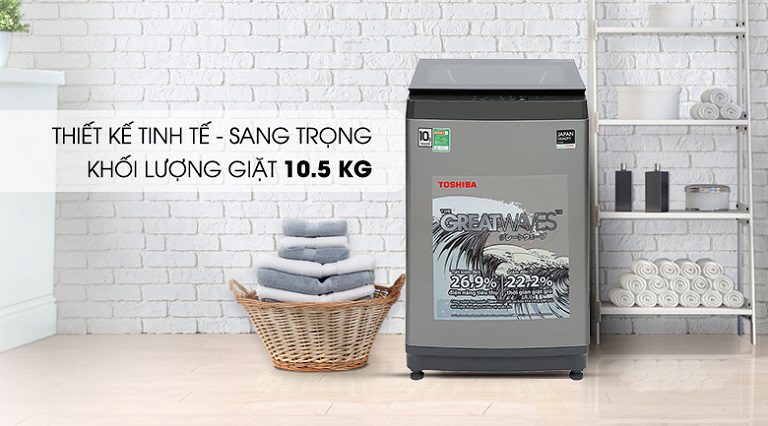 thinh-phat-Máy giặt Toshiba AW-UK1150HV(SG) 10.5kg