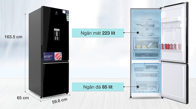 thinh-phat-Tủ lạnh Electrolux EBB3442K-H thiết kế hiện đại